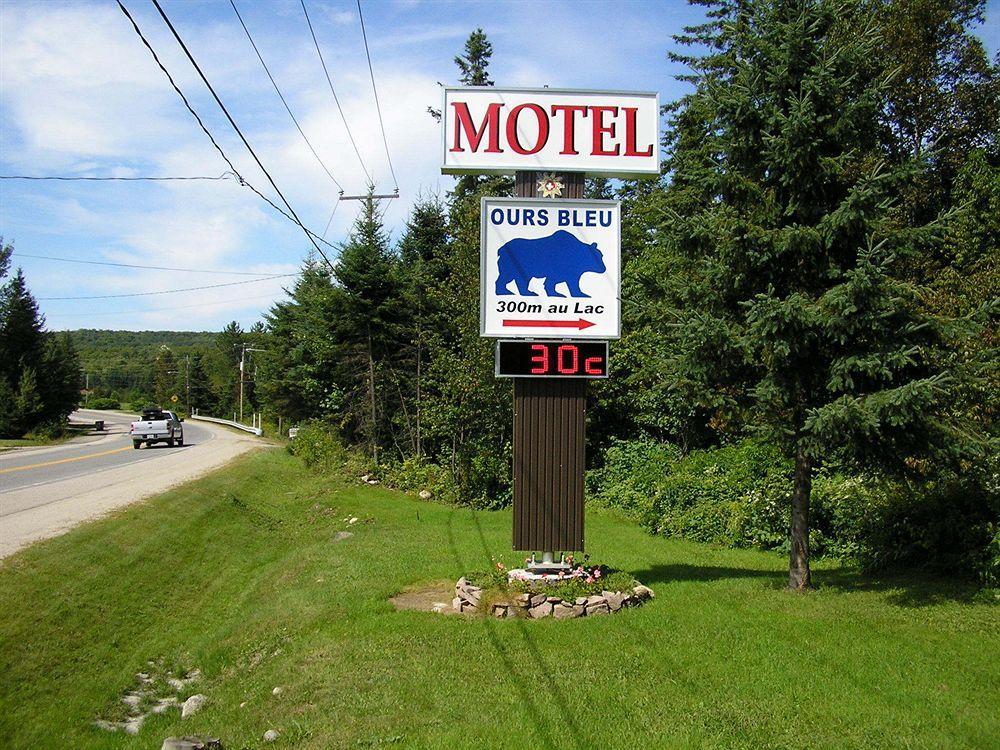 Motel Ours Bleu Lac-Saguay Extérieur photo